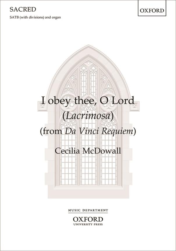 I obey thee, O Lord [Lacrimosa]